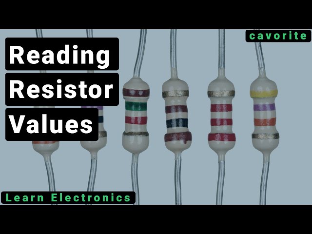 Reading Resistor Values | Learn Electronics
