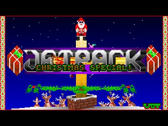 LGR - Jetpack Christmas Special! - DOS PC Game Review