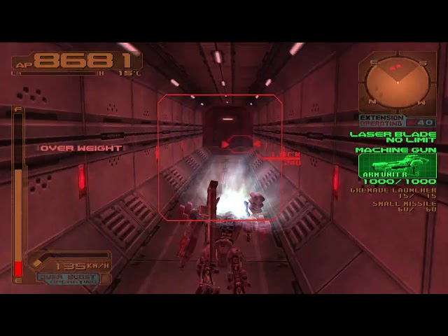 Armored Core 3 - The intro AC is torture