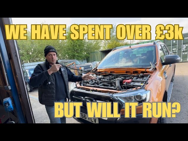 REPAIRING A FORD RANGER 3.2 WITH CATASTROPHIC ENGINE FAILURE