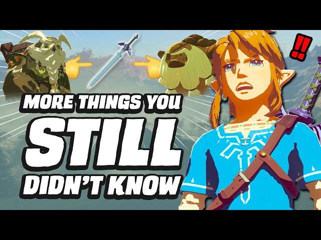 19 MORE Things You STILL Didn't Know In Zelda Breath of the Wild