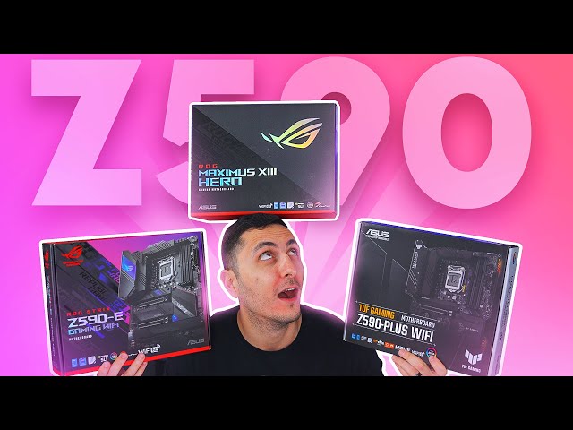 ASUS Z590 Motherboard Unboxing + Overview!