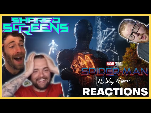 Spider-Man No Way Home 2nd Trailer Reactions | Shared Screens Reacts