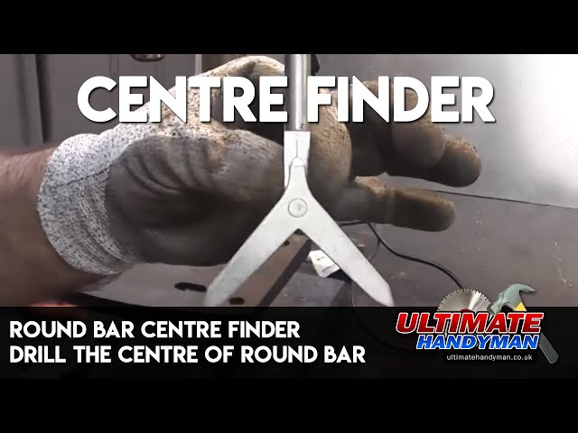 Round bar centre finder | drill the centre of round bar