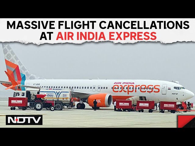 Air India Express News | 86 Air India Express Flights Cancelled As Crew Goes On "Mass Sick Leave"