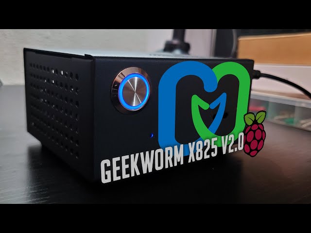 Geekworm X825 V2.0 Raspberry Pi Desktop Case - A VERY Cool Case!!