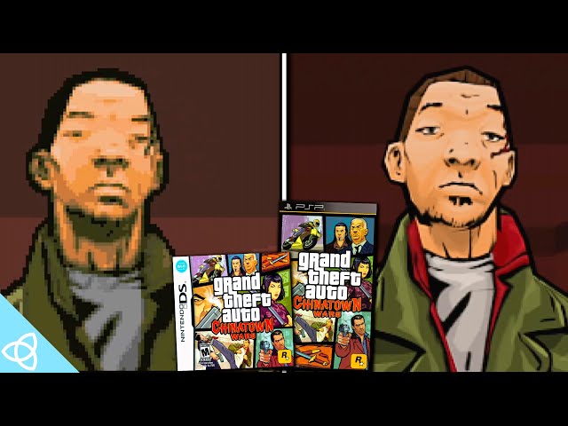 Grand Theft Auto: Chinatown Wars - Nintendo DS vs. PSP | Side by Side