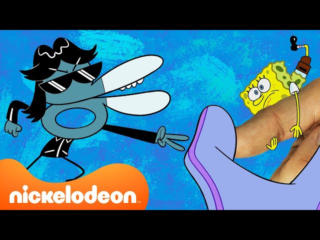 SpongeBob Bermain Batu, Kertas, Gunting! | Nickelodeon