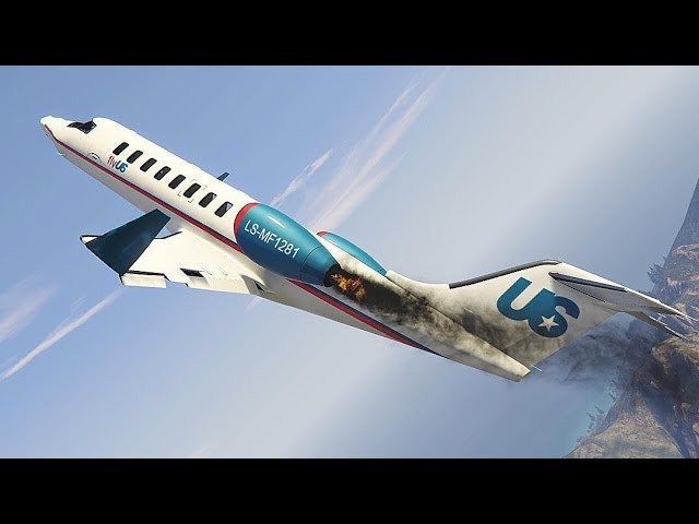 GTA 5 SHOCKING AIRPLANE CRASHES COMPILATION!!!