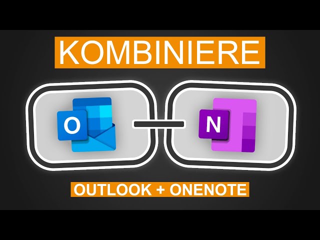 ❗ Wichtig: Outlook Aufgaben mit OneNote kombinieren (2021)