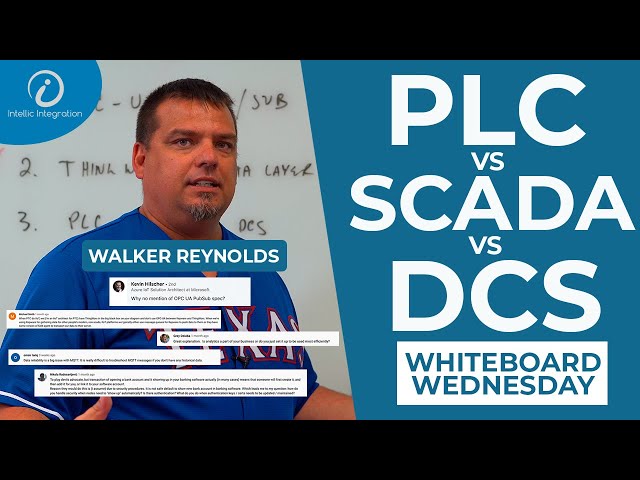 PLC vs SCADA vs DCS