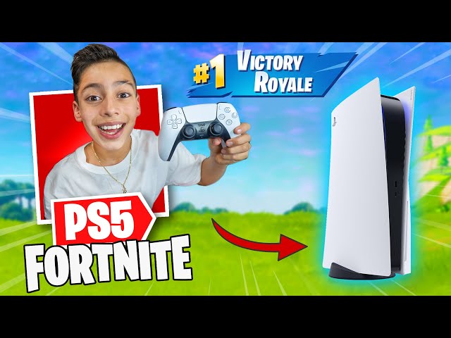 Playing Fortnite with PS5 Controller! **EPIC** | Royalty Gaming