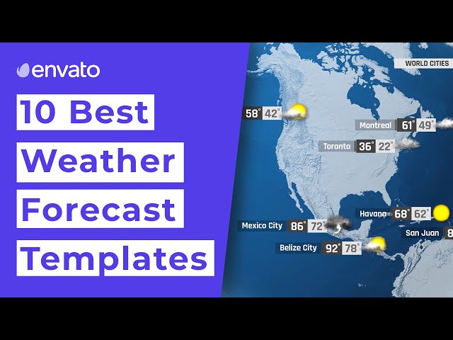 10 Best Weather Forecast Templates