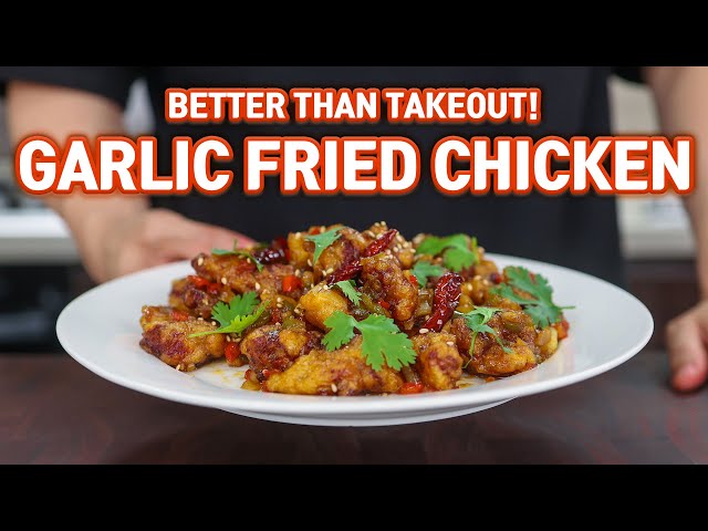 Perfect Korean Spicy Garlic Fried Chicken, Kkanpunggi l Better Than Restaurants!