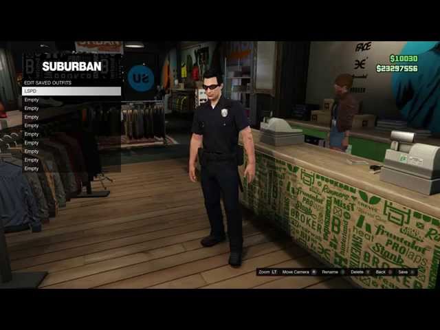 How To Get LSPD (Police/Cop) Uniform in GTA Online!