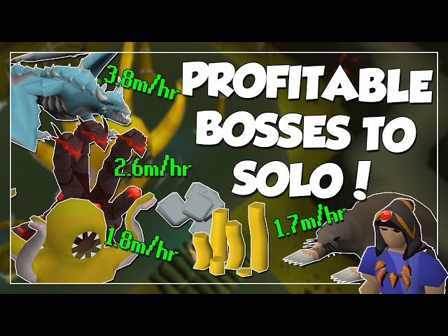 Most Profitable Bosses In OSRS - Consistent Money Making At All Levels! (2022)