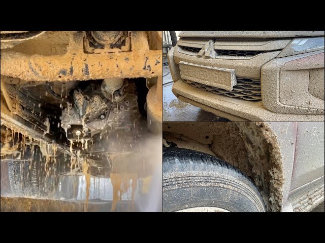 Deep Cleaning the MUDDIEST 4x4 Off Road Jeep EVER! How to wash? #detail #transformation