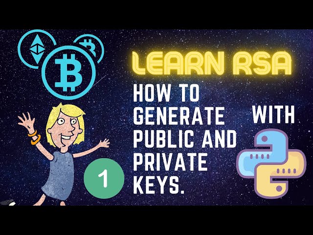 How to generate Private and Public RSA Keys with Python.