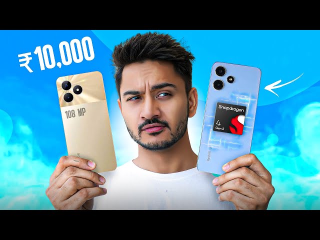 Realme C53 vs Redmi 12 5G * Full Comparison * Camera, Gaming, Best Phone Under 10000