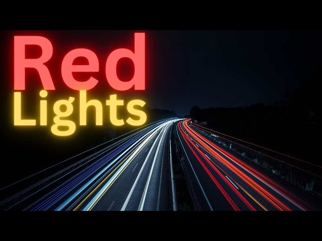 Running red lights - dashcam catches
