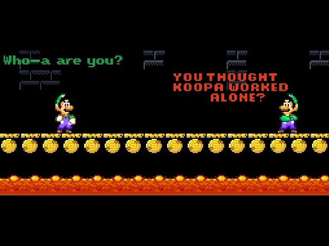 Luigi vs. Luigi (I Hate You Mario hack)