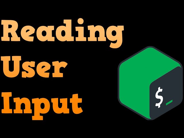 Bash Shell Scripting For Beginners 2019 - Grabbing User Input With the Read Command