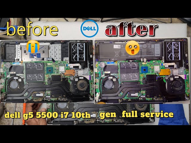 how to dell g5 5500 i7 10th generation  full service  Disassembly & Upgrade Options