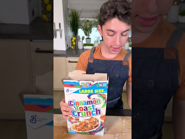 Cinnamon Toast Crunch Cereal Hack
