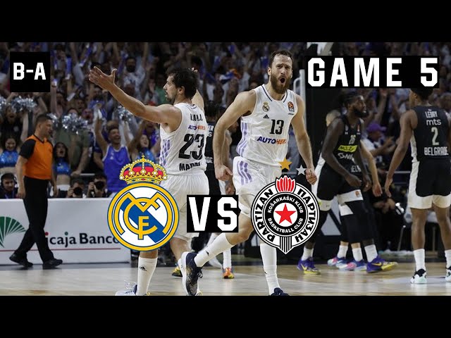Real Madrid - Partizan Belgrade | Full Highlights | Euroleague Playoffs Game 5 | 10.05.2023