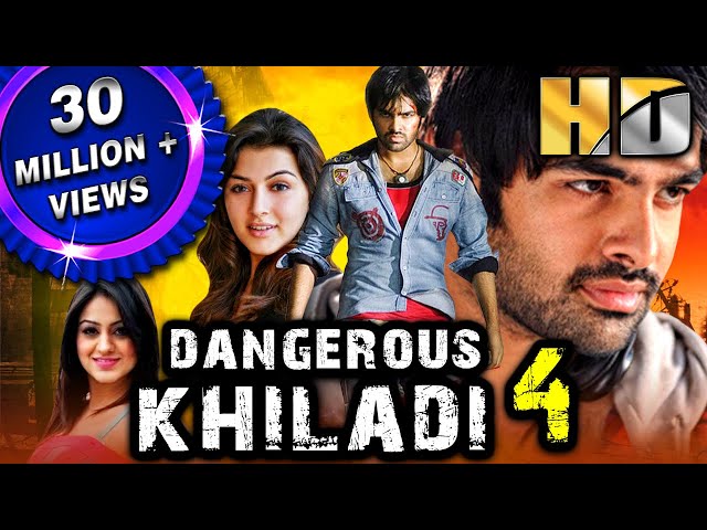 Dangerous Khiladi 4 (HD) - Ram Pothineni's Blockbuster Romantic Action Comedy Movie |Hansika Motwani