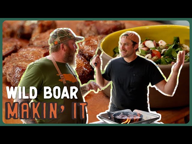 GRILLING WILD BOAR with Meateater’s Jesse Griffiths! | Makin' It! Episode 11 | Brad Leone