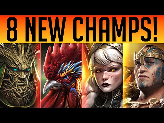 NEW PATCH FUSION CHAMPIONS & NEW CHAMPIONS REVEALED! | Raid: Shadow Legends