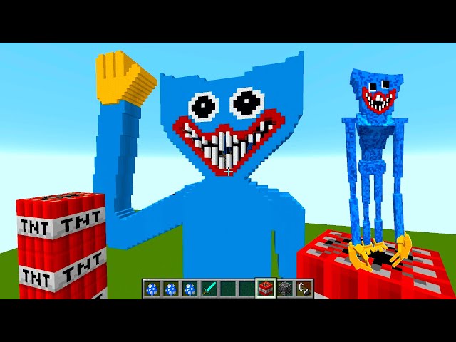 TNT Huggy Wuggy in Minecraft