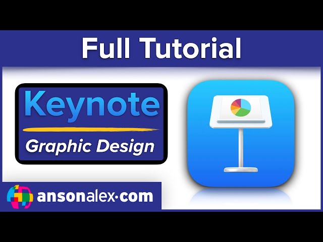 Using Keynote for Graphic Design on ANY Mac (it's free) | Full Tutorial