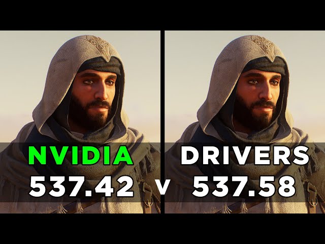 Nvidia Drivers | 537.42 vs 537.58 - Performance Comparison