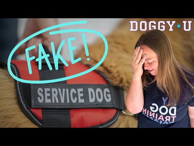 The TRUTH about FAKE SERVICE DOGS (and what to do about it)