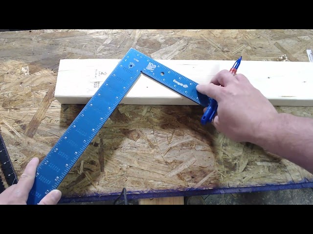 Laying Out and Cutting Rafters Demonstration