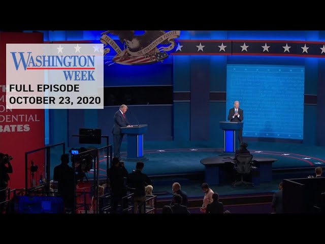 #WashWeekPBS Full Episode: The Final Debate Before Election Day