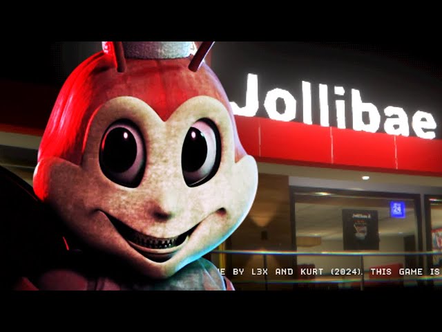 THE ANIMATRONIC JOLLIBEE IS ALIVE AND HUNTING ME DOWN..