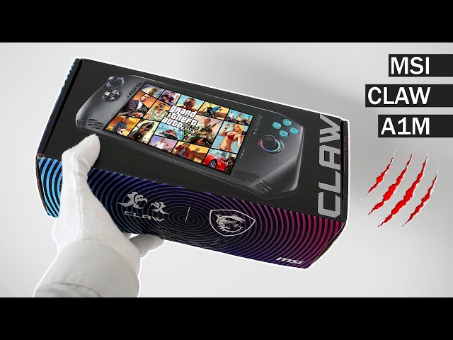 Can This Handheld Outperform Others? MSI CLAW A1M Unboxing