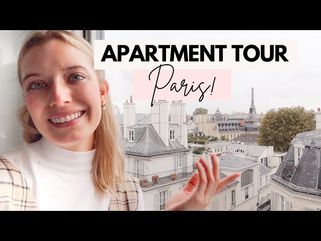 PARIS Apartment Tour! ✨ with an Eiffel Tower view!