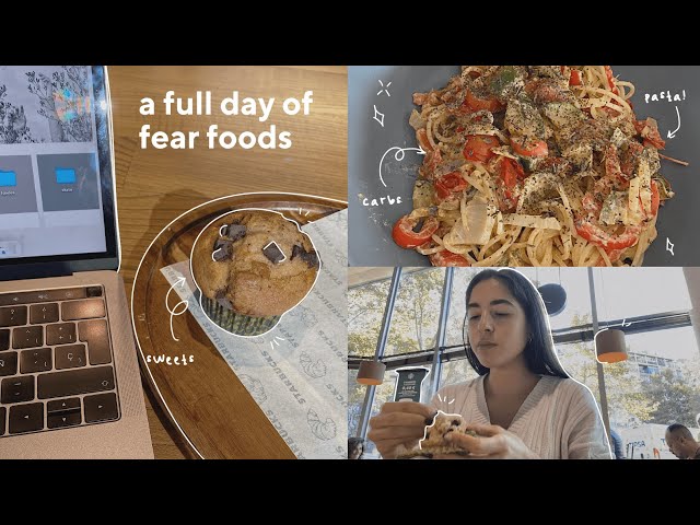a day of eating fear foods | comiendo sus fear foods