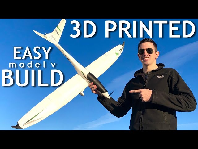 How to Build Eclipson Model V - RC 3D Printed Airplane