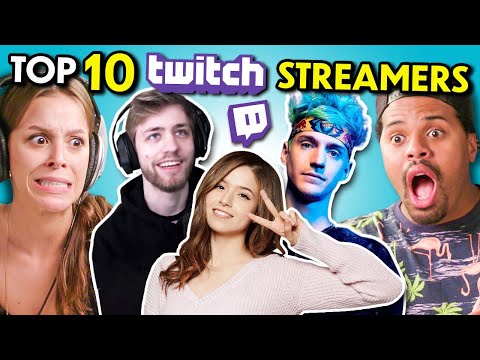 Adults React To The Top 10 Twitch Streamers