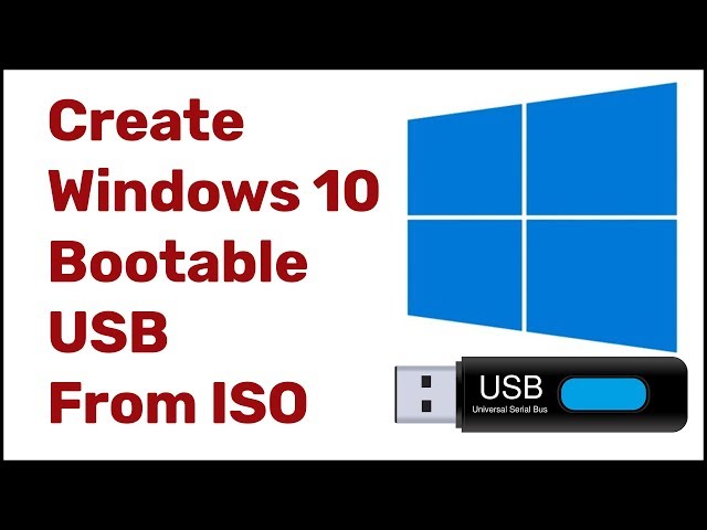Rufus |  How to Create Windows 10 Bootable USB From ISO | Rufus Windows 10 | Updated 2019