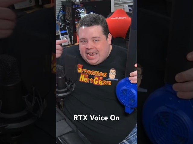 Remove All Background Noise From Microphone with RTX Voice 🎙️ - @Barnacules