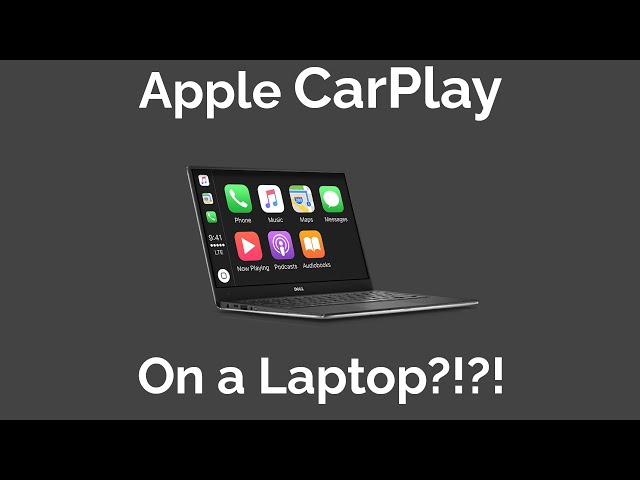 Custom Apple CarPlay Headunit | On a Laptop?!?!