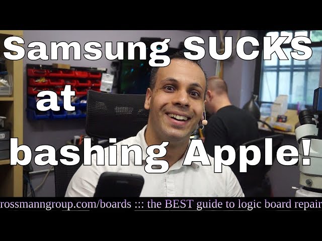 Samsung: please leave Apple bashing to CERTIFIED professionals.