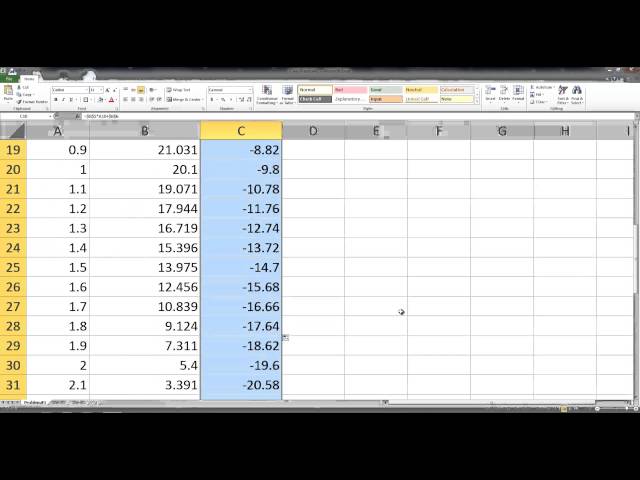 Excel Lecture 01