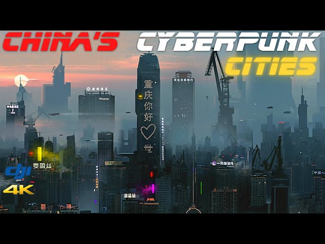 China's Cyberpunk Futuristic Cities. 中国未来城市 2022